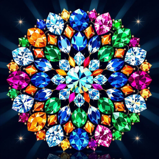 Jewel Wallpapers - AI Generated gallery