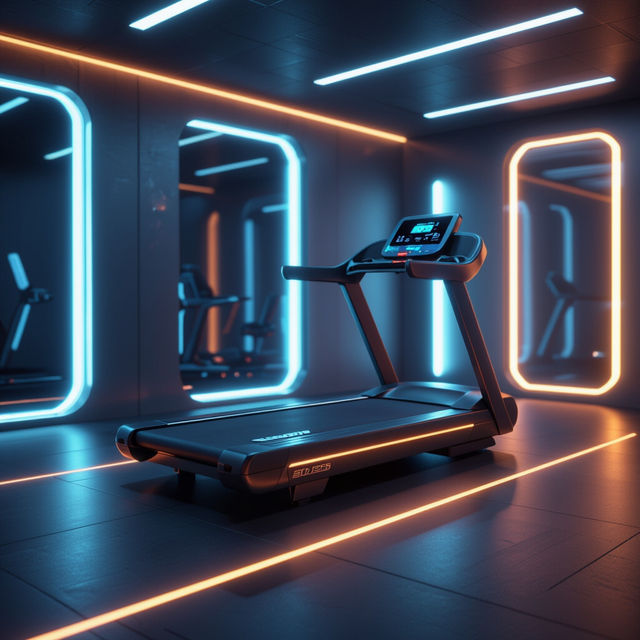 AI Treadmill Images gallery