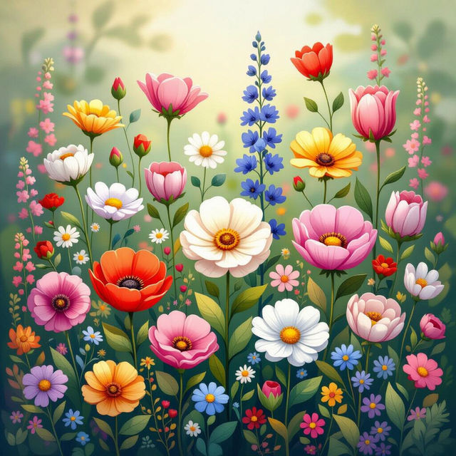 Cute Flowers Wallpaper gallery