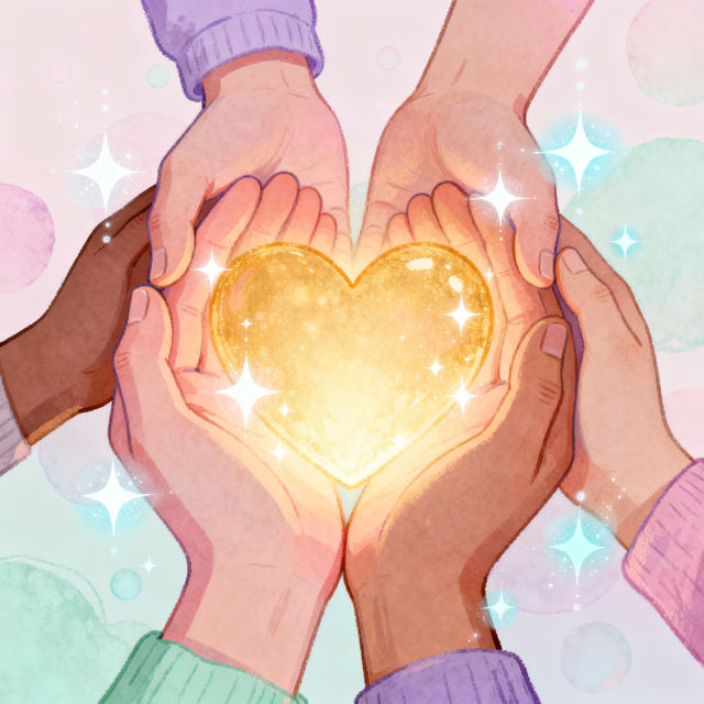 Kindness Drawings - Made With AI gallery