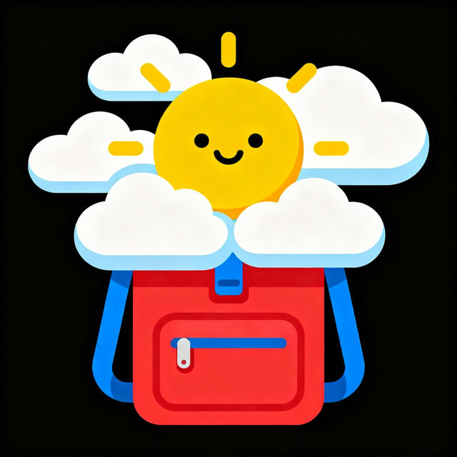 Backpack Clip Art - AI Generated gallery