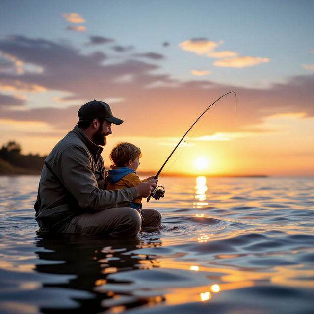 Happy Father's Day Fishing Images gallery