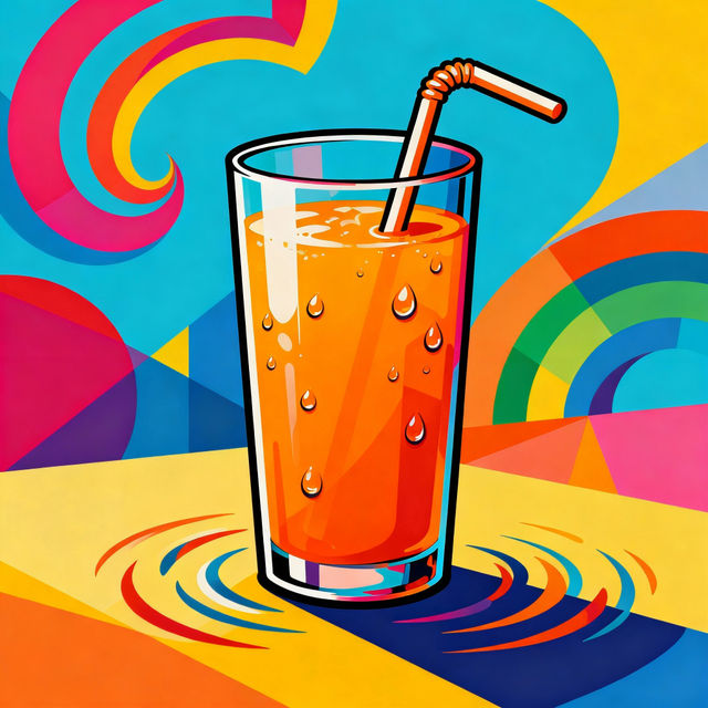 Orange Juice Drawings - Made With AI gallery