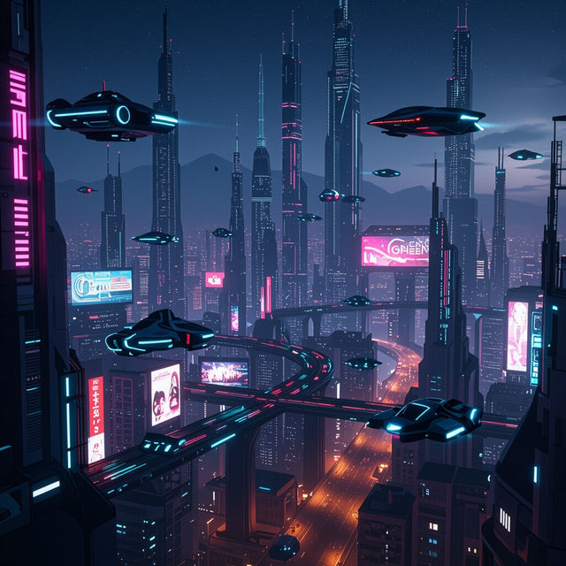 Futuristic City Wallpapers gallery