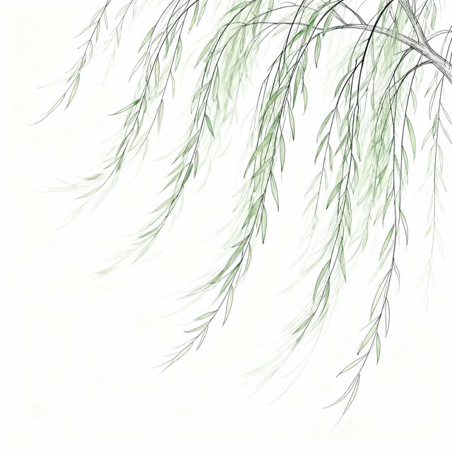 Easy Willow Tree Drawings gallery