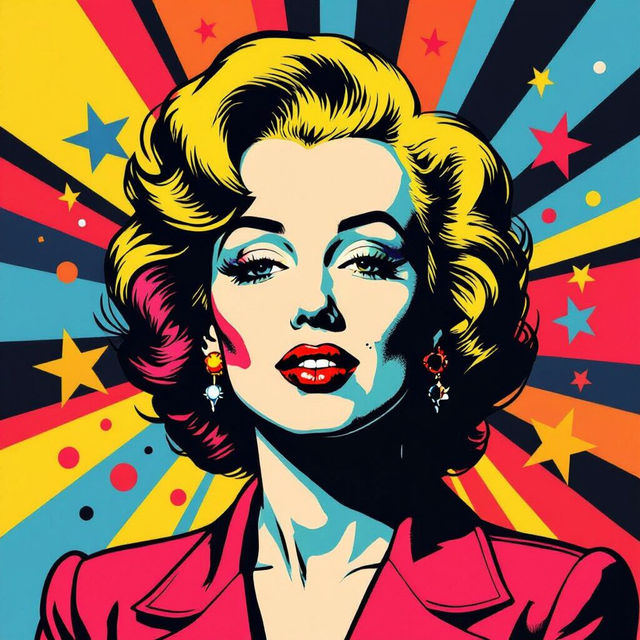 Art Pop Style Images - Created With AI gallery