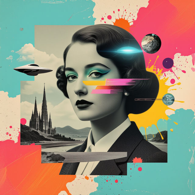 Digital Collage Art gallery