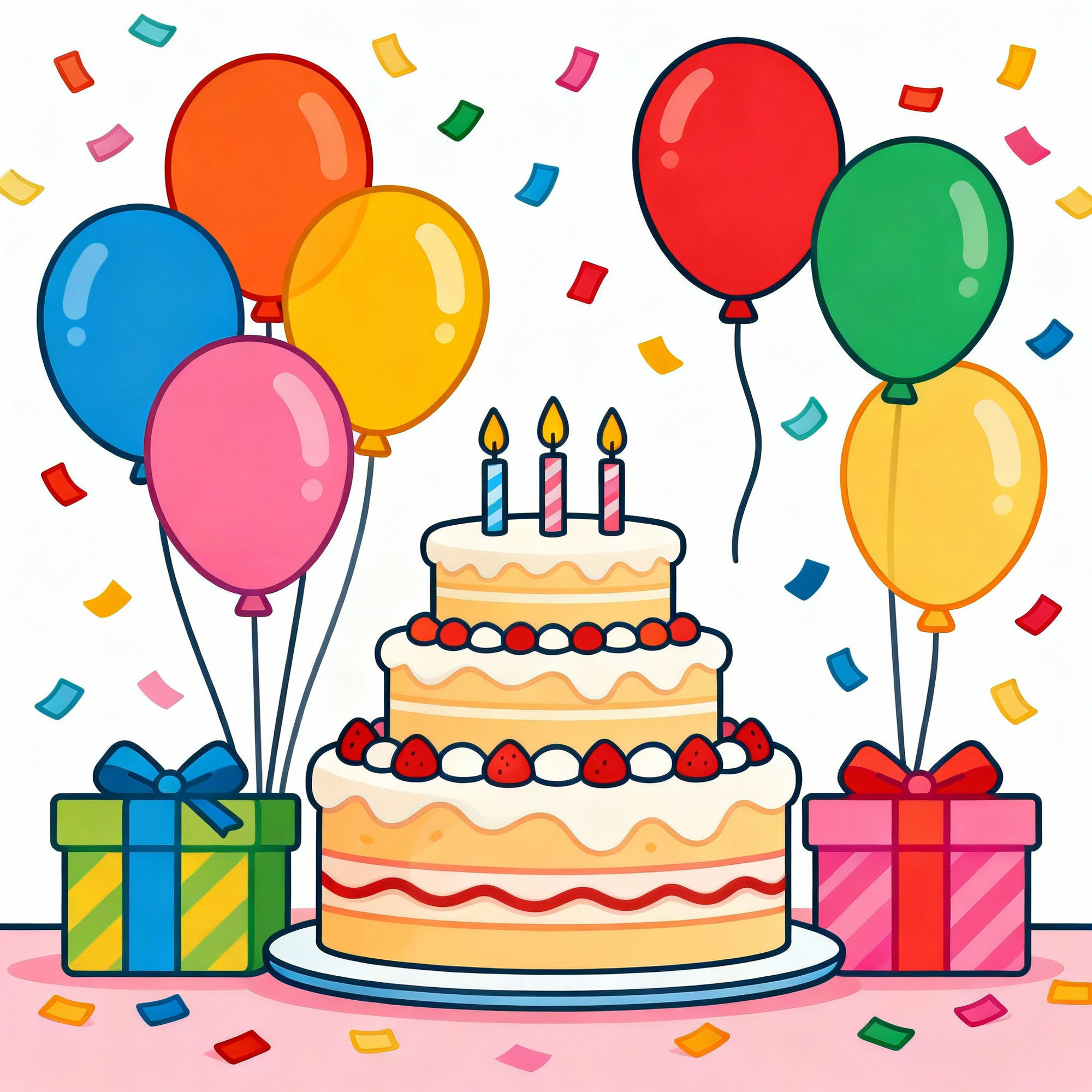 Free Birthday Clip Art - Create & Download Now