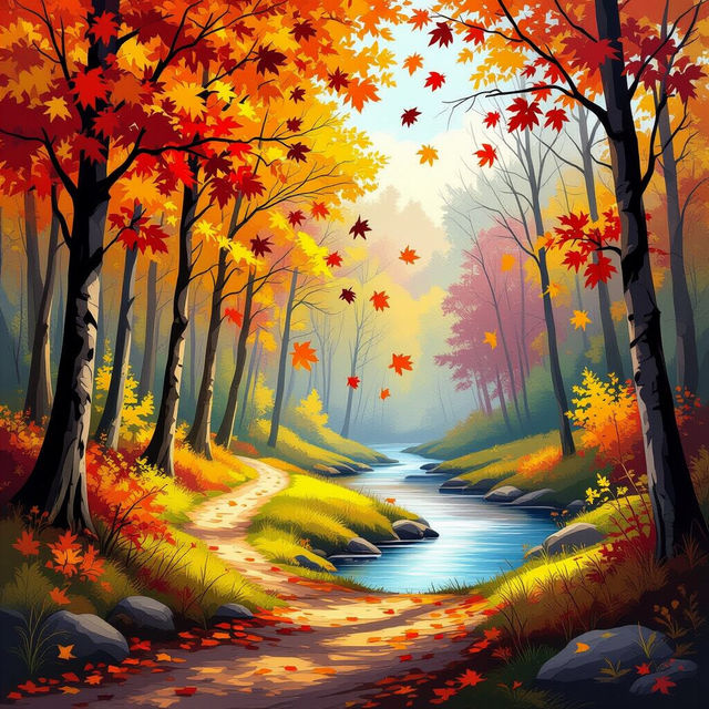 Fall Wallpapers - Made With AI gallery