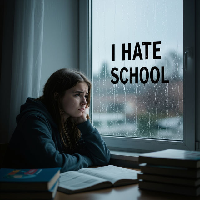 I Hate School Wallpaper - Made With AI gallery