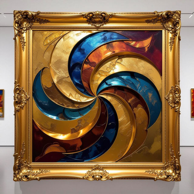 Gold Framed Art gallery