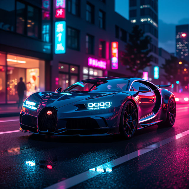 Bugatti Chiron Images - Created With AI gallery