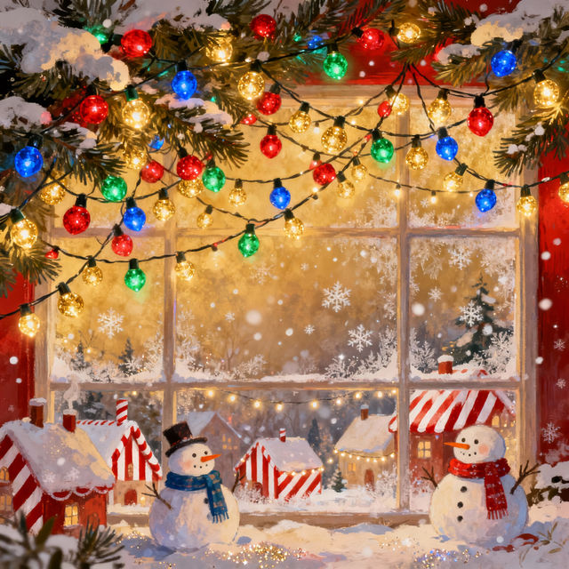 Drawing Christmas Lights gallery