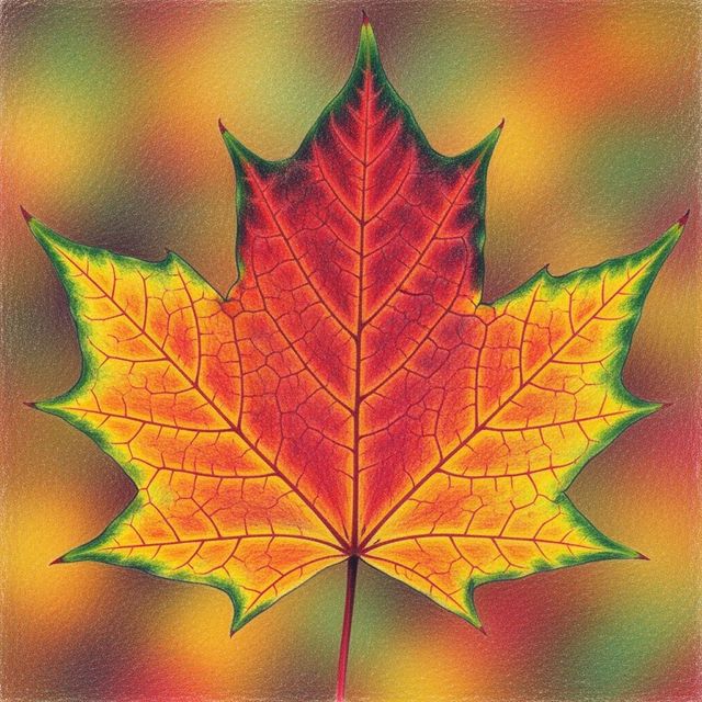 AI Fall Leaf Drawings Gallery gallery