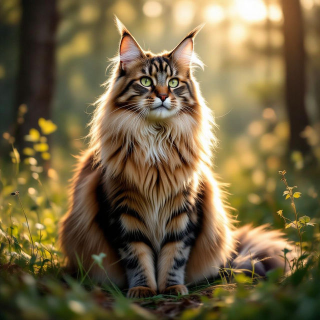 Maine Coon Cat Pictures gallery
