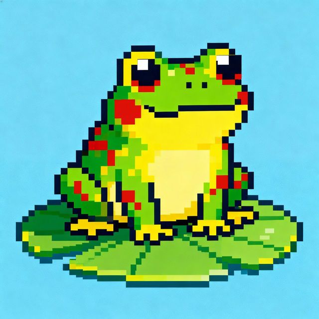 Frog Pixel Art gallery
