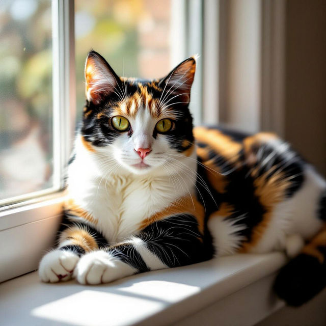 Pictures of Calico Cats - AI Generated gallery