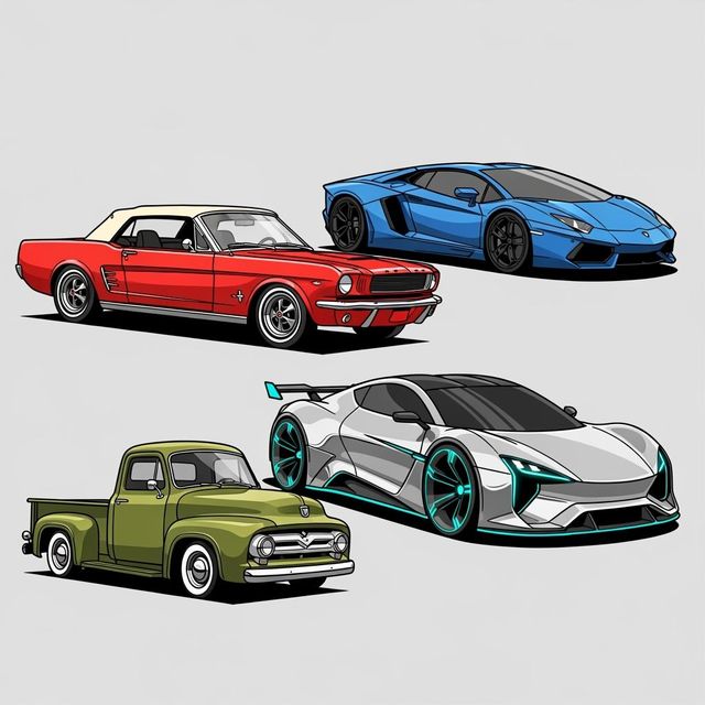 AI Car Clip Art Gallery gallery