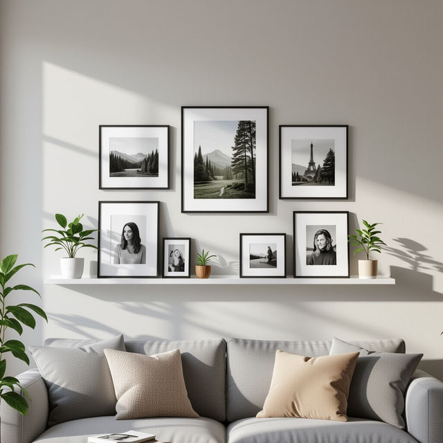 Picture Ledge Wall Shelf Designs gallery