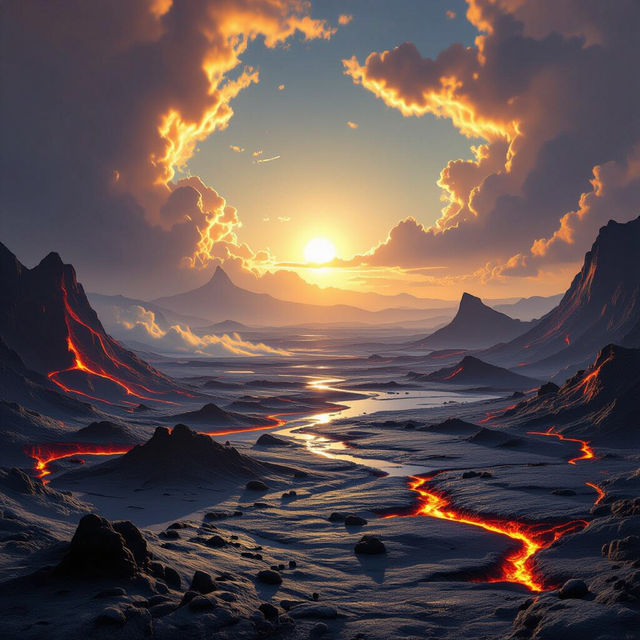 Venus Surface Pictures - AI Generated gallery