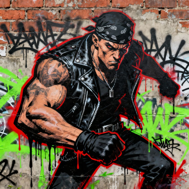 Gangster Graffiti Drawings gallery