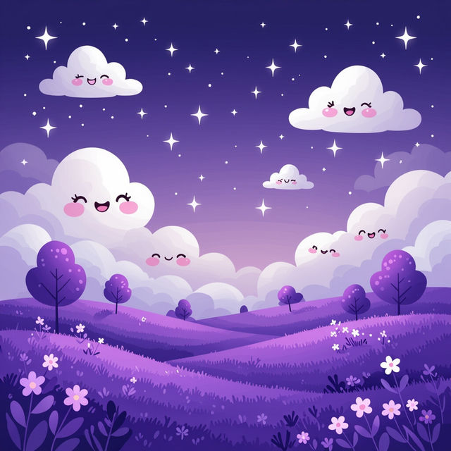 Cute Purple Wallpapers gallery