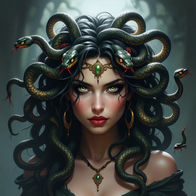AI-Generated Medusa Art gallery
