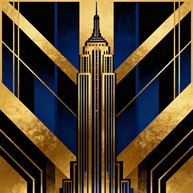 Art Deco Style Art gallery