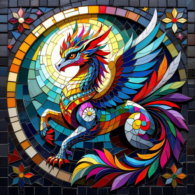 Mosaic Art Designs - Made With AI gallery