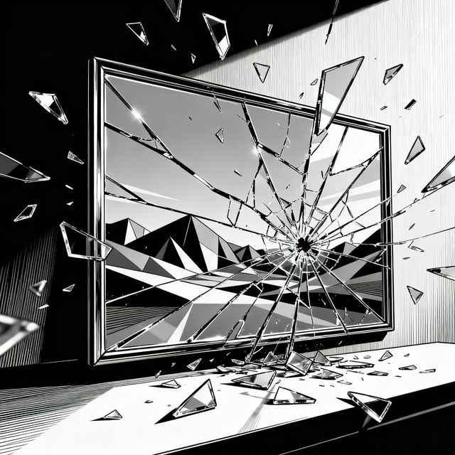 Shattered Glass Drawings gallery