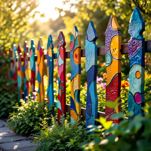 Fence Art - AI Generated gallery