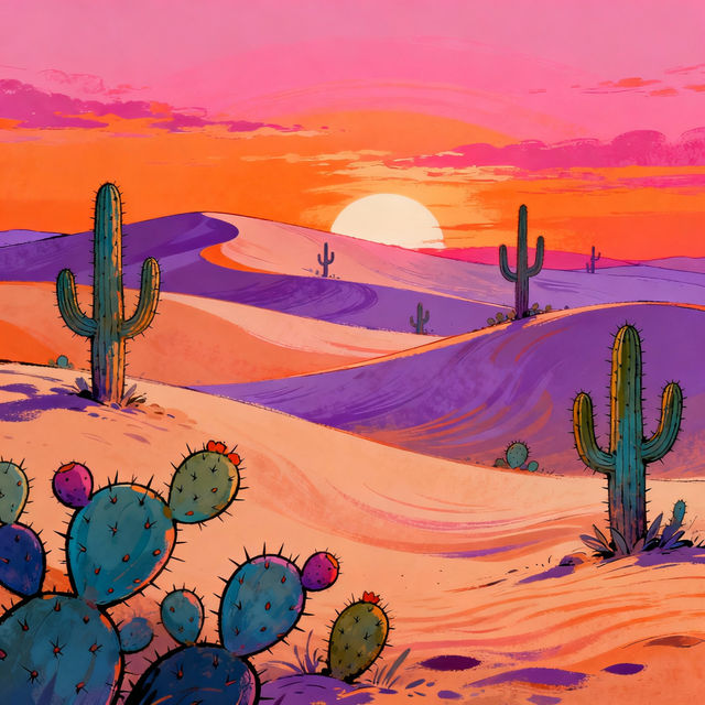 Desert Drawings - AI Generated Art gallery