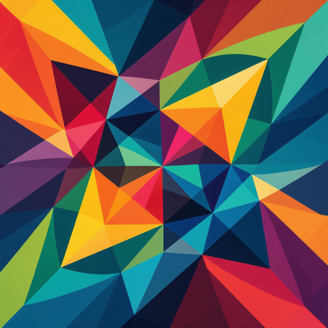 Abstract Geometric Art gallery