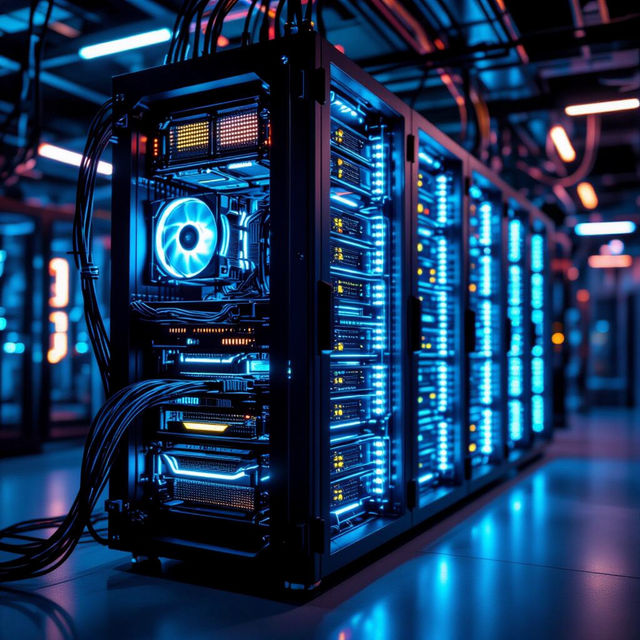 GPU Server Rack Images gallery