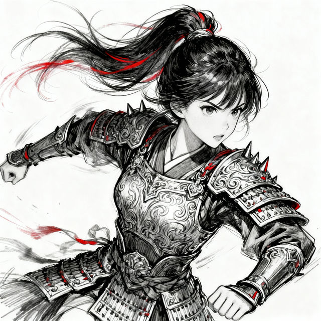 Anime Sketch Drawings - Made With AI gallery