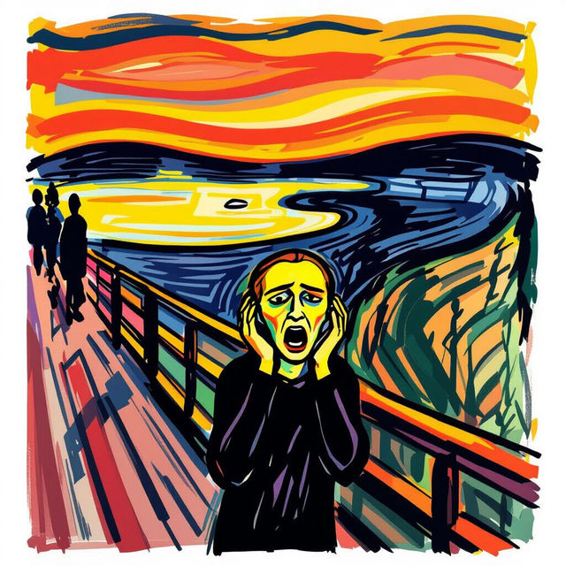 Scream Easy Drawing Gallery gallery