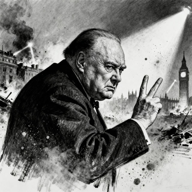 Winston Churchill Drawings gallery