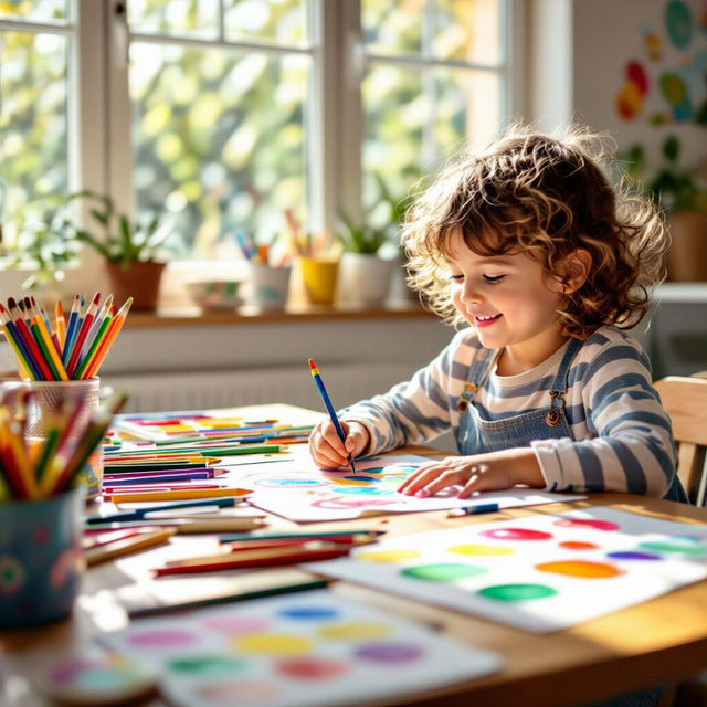 Art Table For Kids gallery