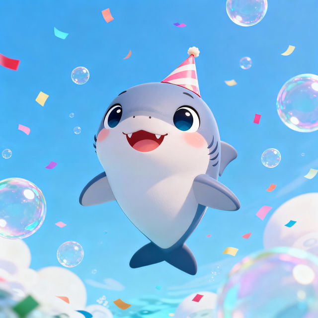 Cute Shark Drawings - Made With AI gallery