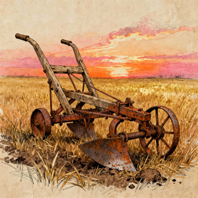 Plow Drawings - Created with AI gallery