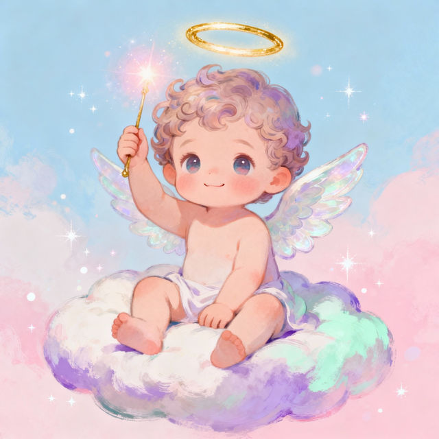 Baby Angel Drawings - AI Generated gallery