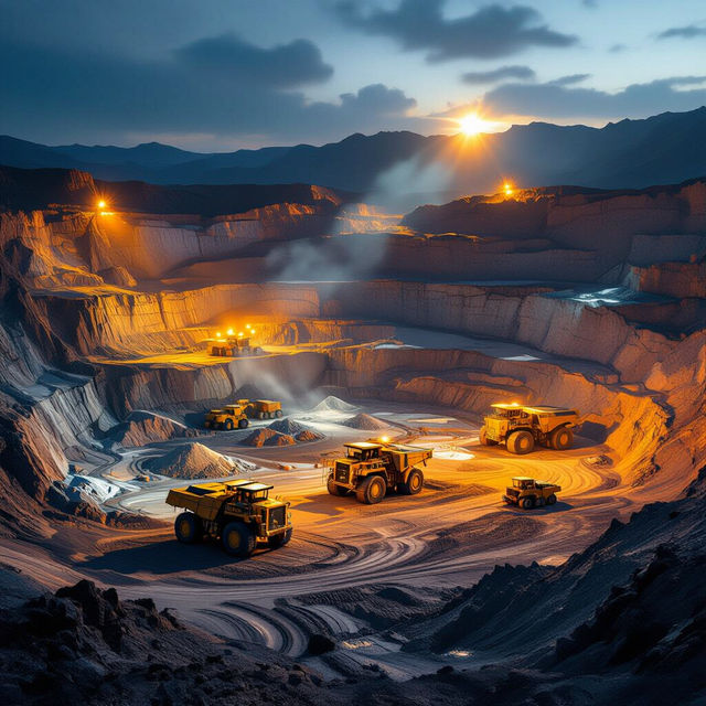 Lithium Mine Pictures - AI Generated gallery