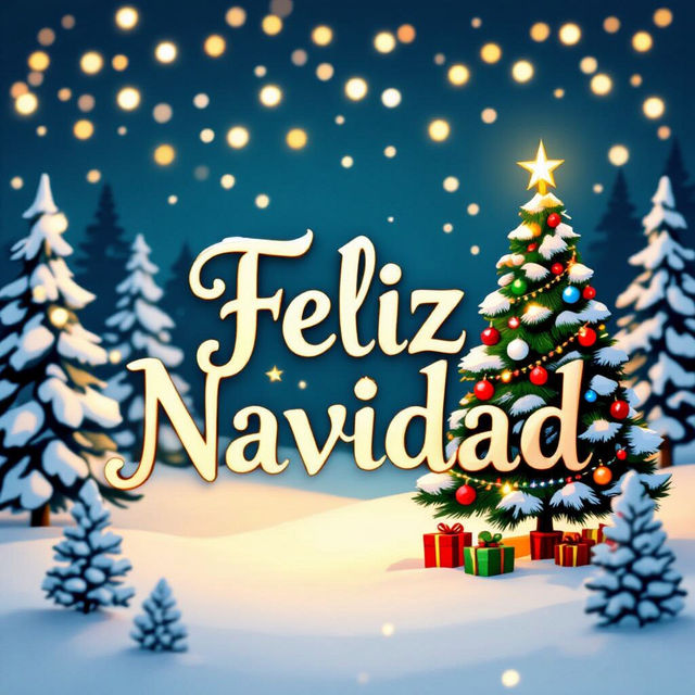 Feliz Navidad Images - Free AI Creations gallery