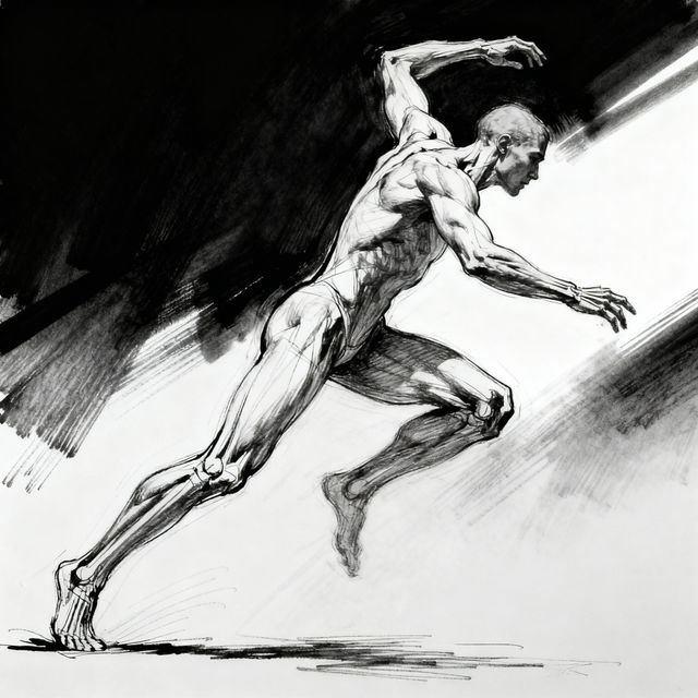 How to Draw A Body - AI Art Examples gallery