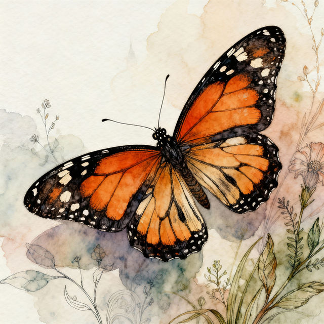 Drawing A Butterfly gallery