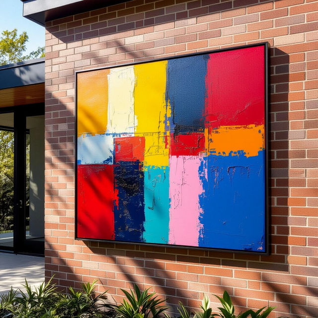Large Outdoor Wall Art - AI Generated gallery