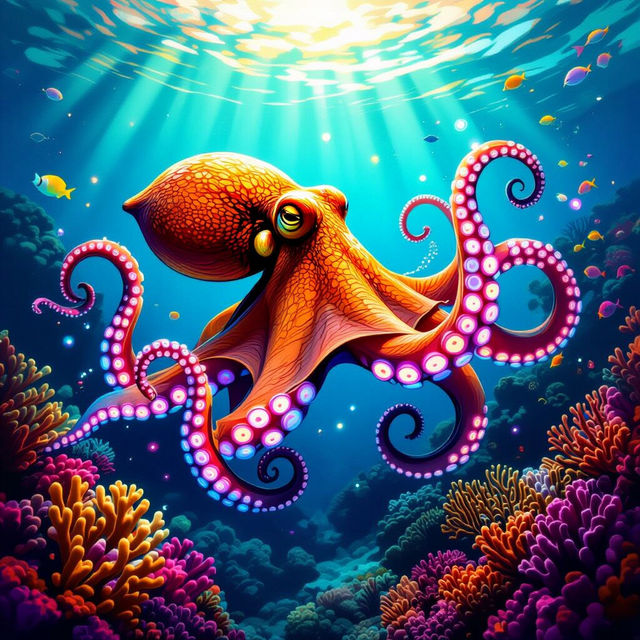 Octopus Wall Art gallery