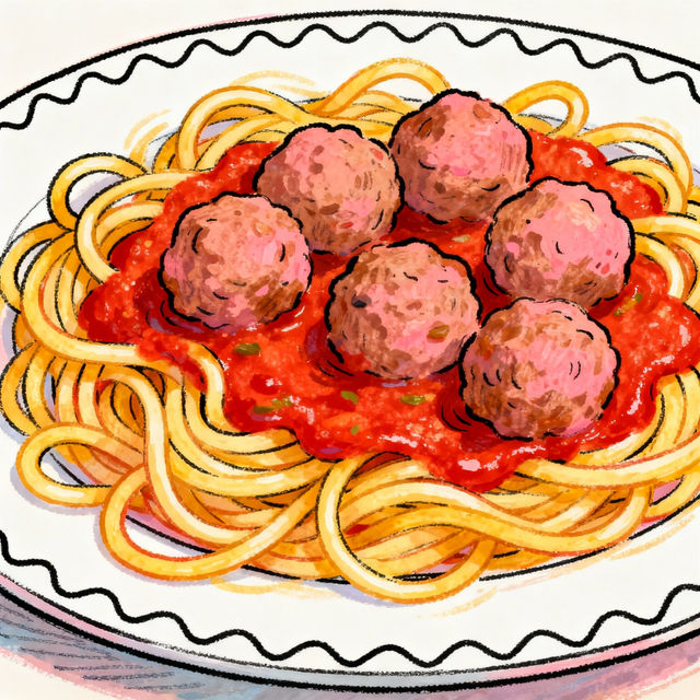 Spaghetti Drawings - AI Generated gallery