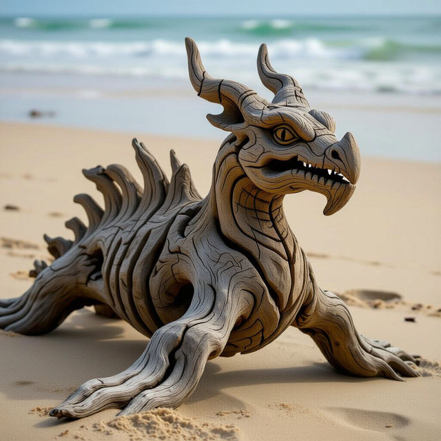 Create Stunning Driftwood Art with AI gallery