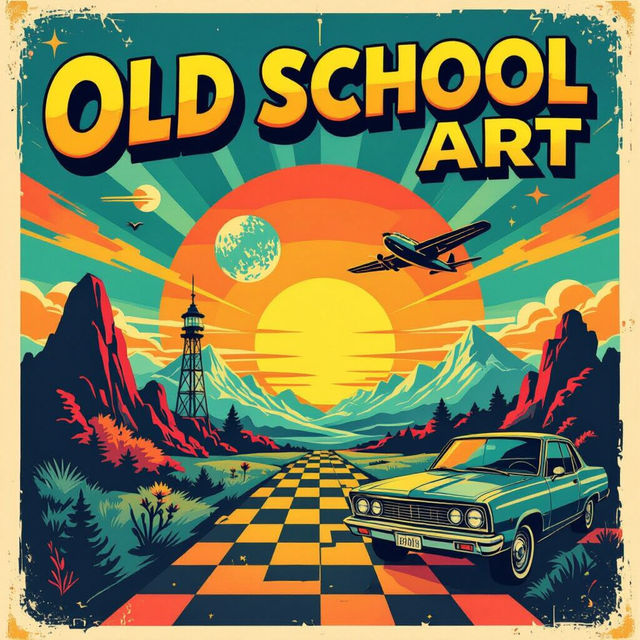 Old School Art - AI Generated gallery